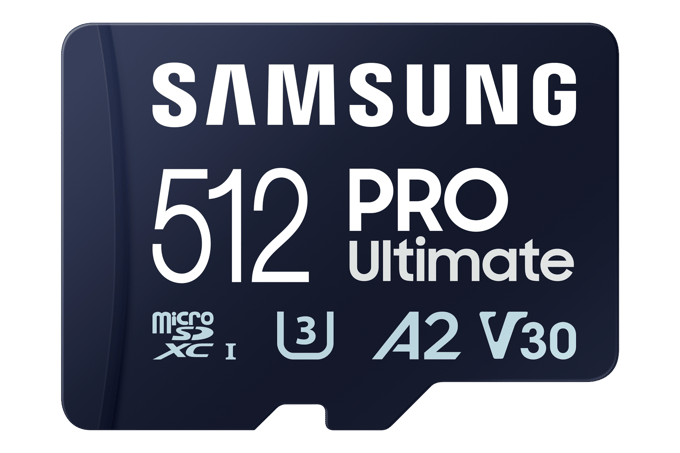 Samsung Pro Ultimate - Micro SD Kaart - Inclusief SD Adapter - 512 GB