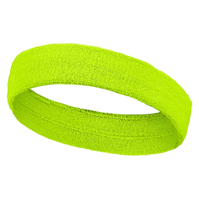 Apollo - Feest hoofdband - gekleurde hoofdband neon geel one size