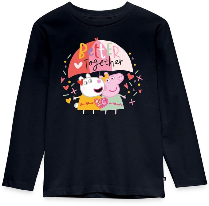 Peppa Pig En Suzy Sheep Better Together Premium T-Shirt Kinderen