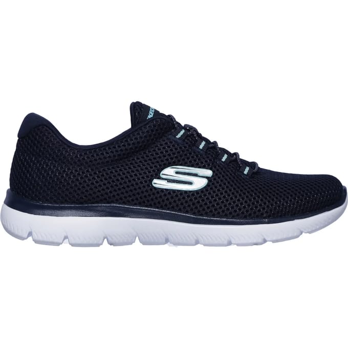 Skechers Summits dames sneakers blauw