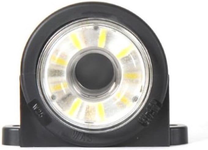 Markeringslicht - WAS - W25 STAR - 3.1 - 7.8cm - LED - Helder - Wit - 12V-24V