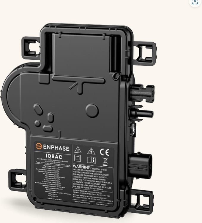 ENPHASE IQ8AC MICRO OMVORMER IQ8AC-72-M-INT
