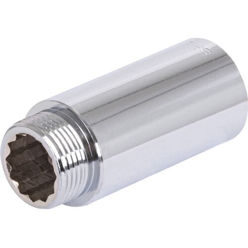 BPE kraanverlengstuk chroom gepolijst 3/4"x60mm