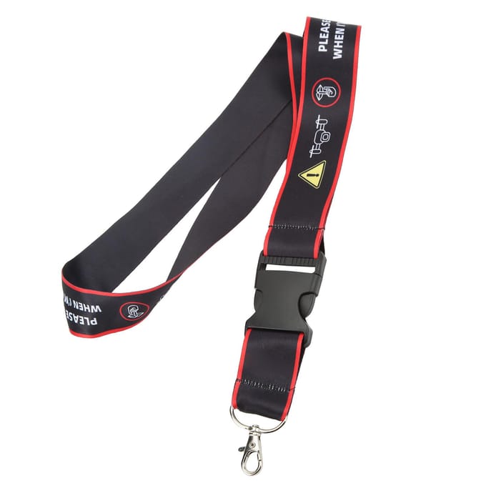 Lanière pour Télécommande Anti-Perte en Nylon Robuste Sangle de Cou pour Télécommande de Drones RC avec black