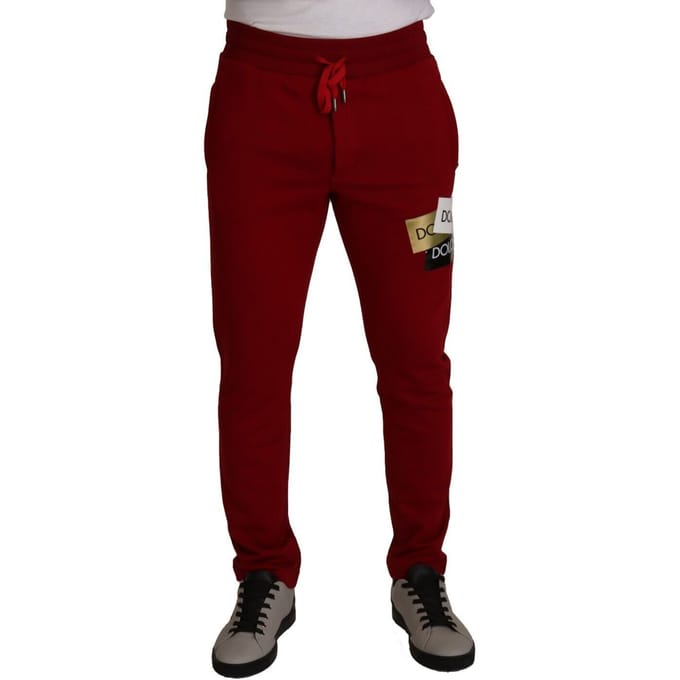 Logoprint Joggingbroek Bordeaux