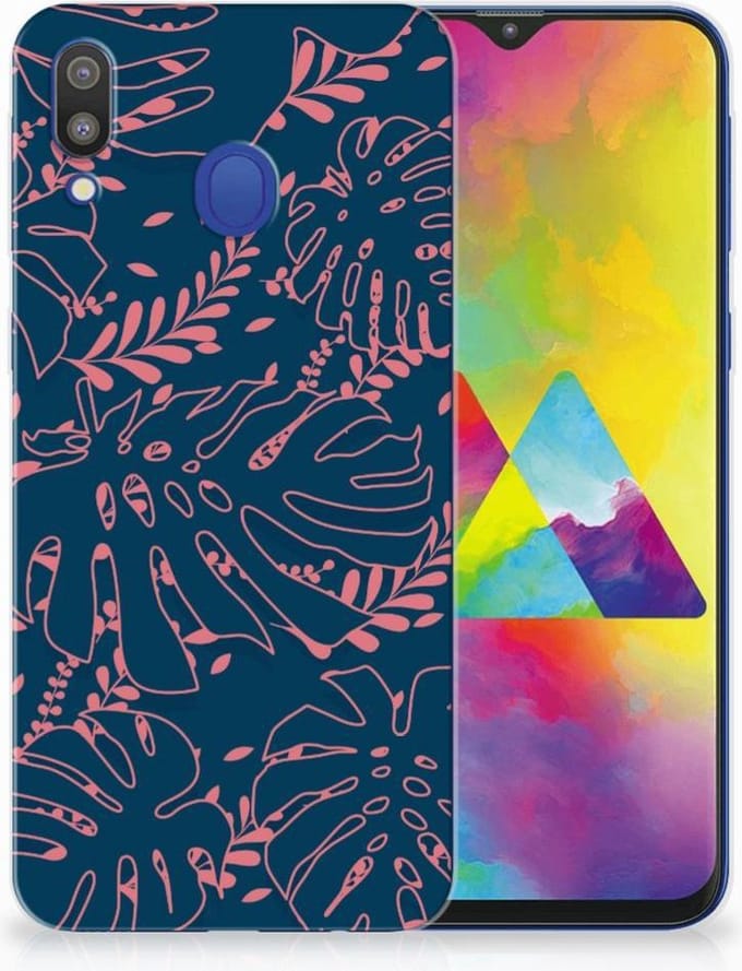 Samsung Galaxy M20 (Power) TPU Case Palm Leaves