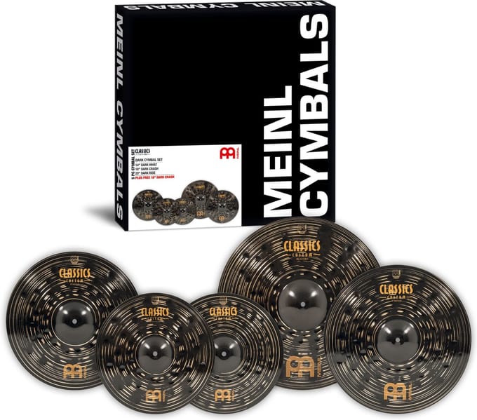 Meinl Classics Custom Dark Cymbal Set - Bekkenset