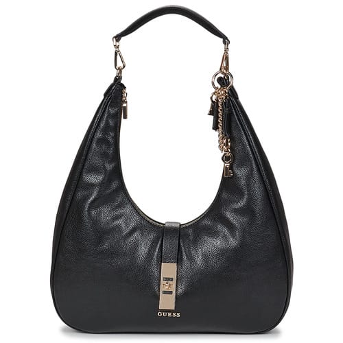 GUESS schoudertas Brooke Hobo Black zwart