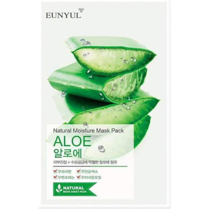EUNYUL - Natural Moisture Mask Pack - Aloe - 1stuk
