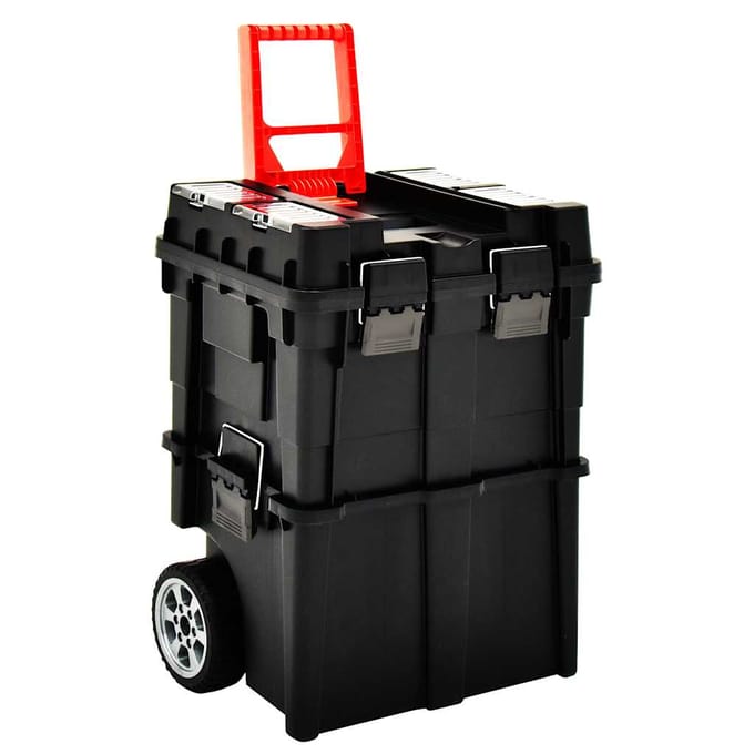 vidaXL - Gereedschapstrolley - met - handvat - 45x36x90 - cm