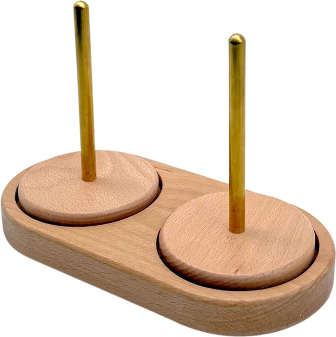 Purepeak Dubbele Wolhouder - Garenhouder - Draaibaar