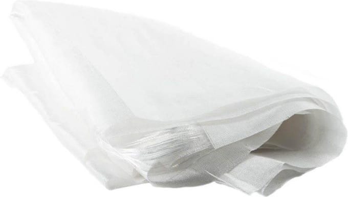 Tibetaanse Katha sjaal wit - 174x32 cm - 4 Katha sjalen uit 1 stuk