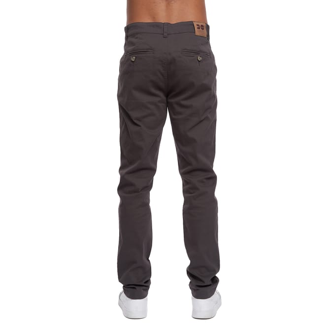 Crosshatch Heren Roysden Chinos (Houtskool)