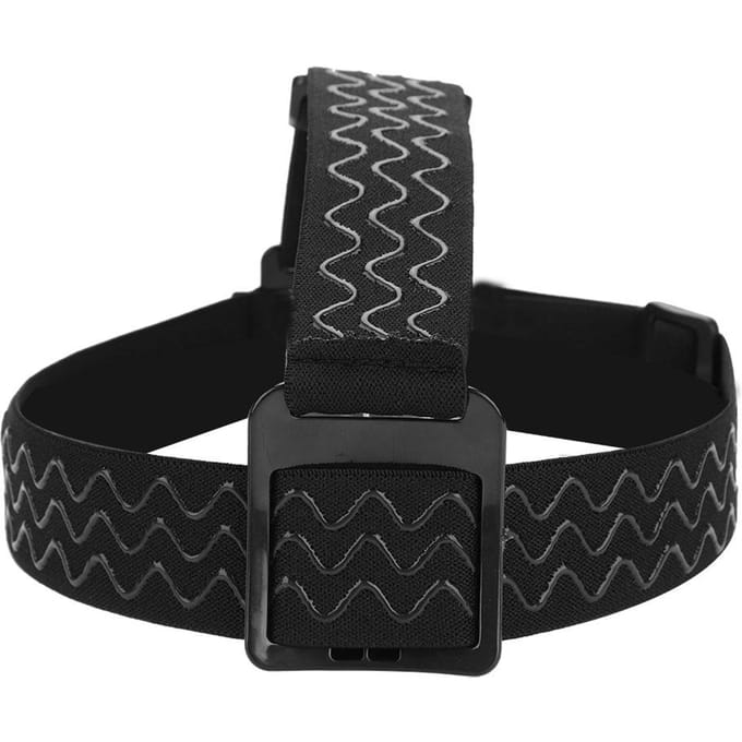 Verstelbare Elastische Hoofdband Hoofdriem Riem Bevestiging voor Actiesportcamera Accessoire black