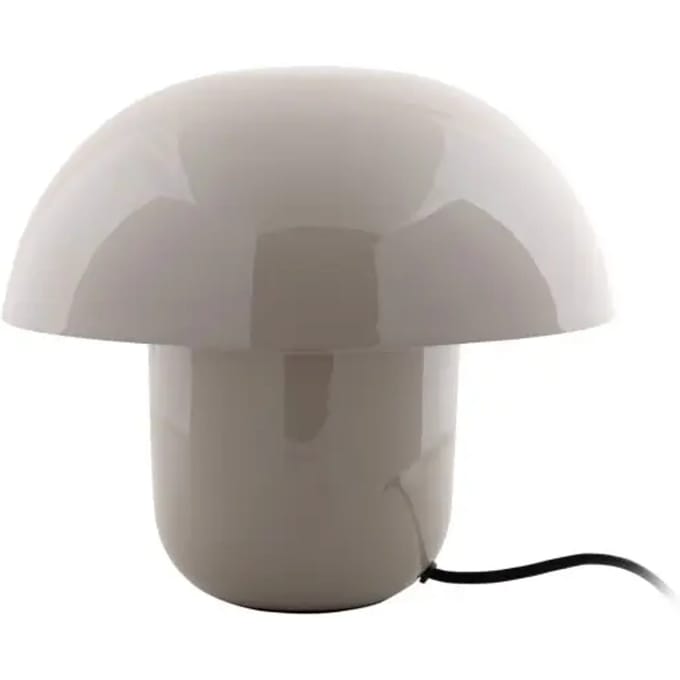 Leitmotiv Tafellamp Fat Mushroom - Grijs - 29x29x25cm - Scandinavisch