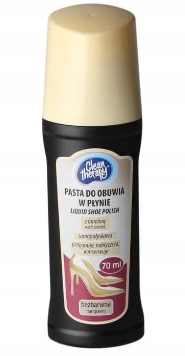 Ravi Clean Therapy - Transparante Schoenpoets - Carnauba Was - 70ml - Lanoline