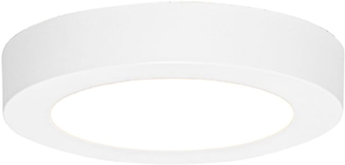 QAZQA trans - Moderne LED Inbouwspot - 1 lichts - Ø 14 cm - Wit - Buitenverlichting
