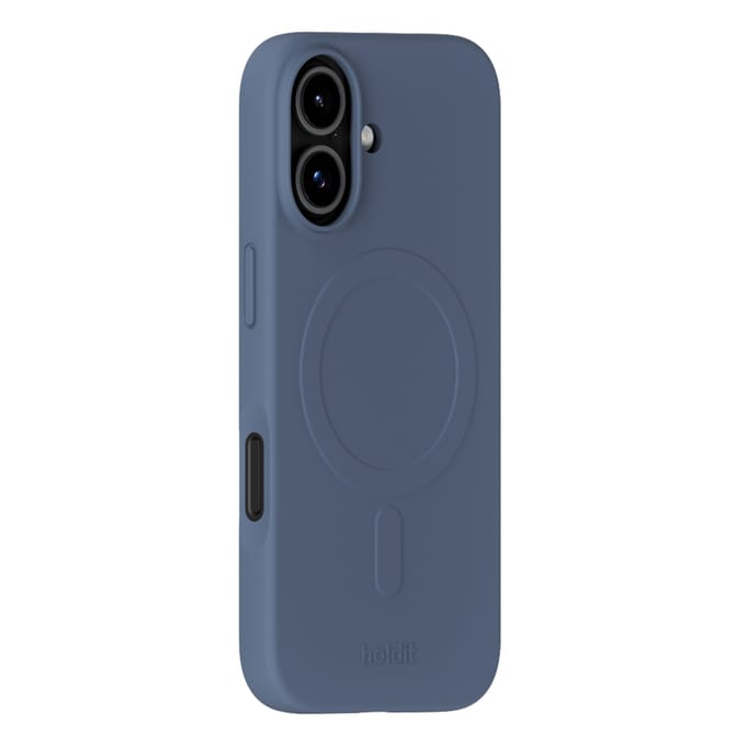 Holdit Soft MagSafe Case voor de Apple iPhone 17 - Pacific Blue