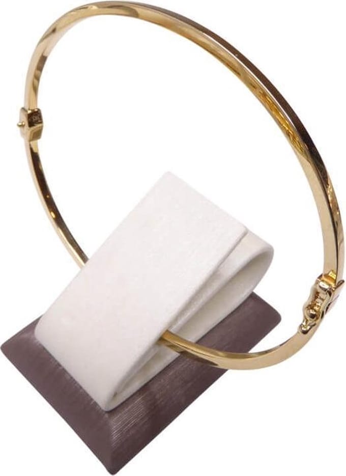 14 karaat gouden Christian bangle