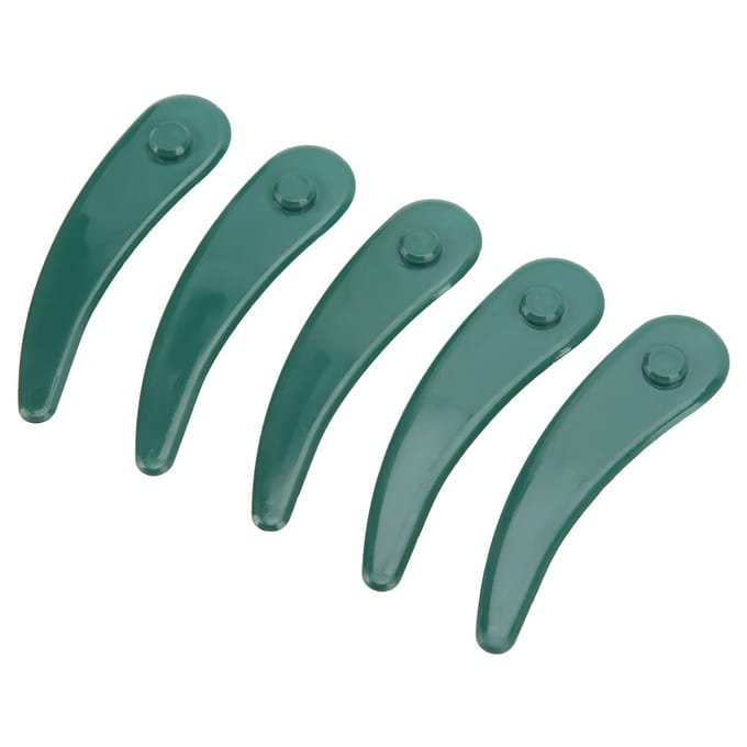 25 stuks grasmaaier plastic mes ABS platte tand huis schoon apart snel snijden plastic mes voor