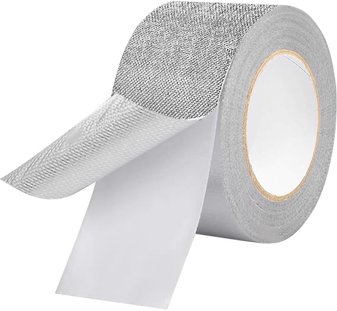 5 cm Randsluitband voor Holle Wandplaten - 25 Meter Antidust Plakband