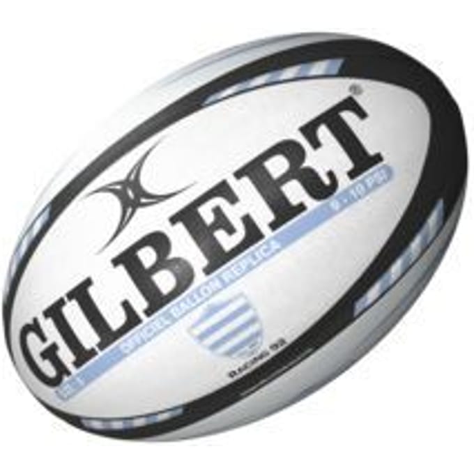 Rugbybal - Racing 92 - Replica - GILBERT - Maat 5