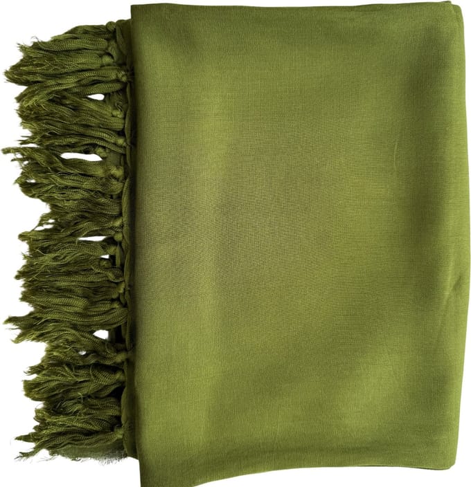 Sarong Effen - Handgemaakte Pareo – Dames Heren - One Size - Groen