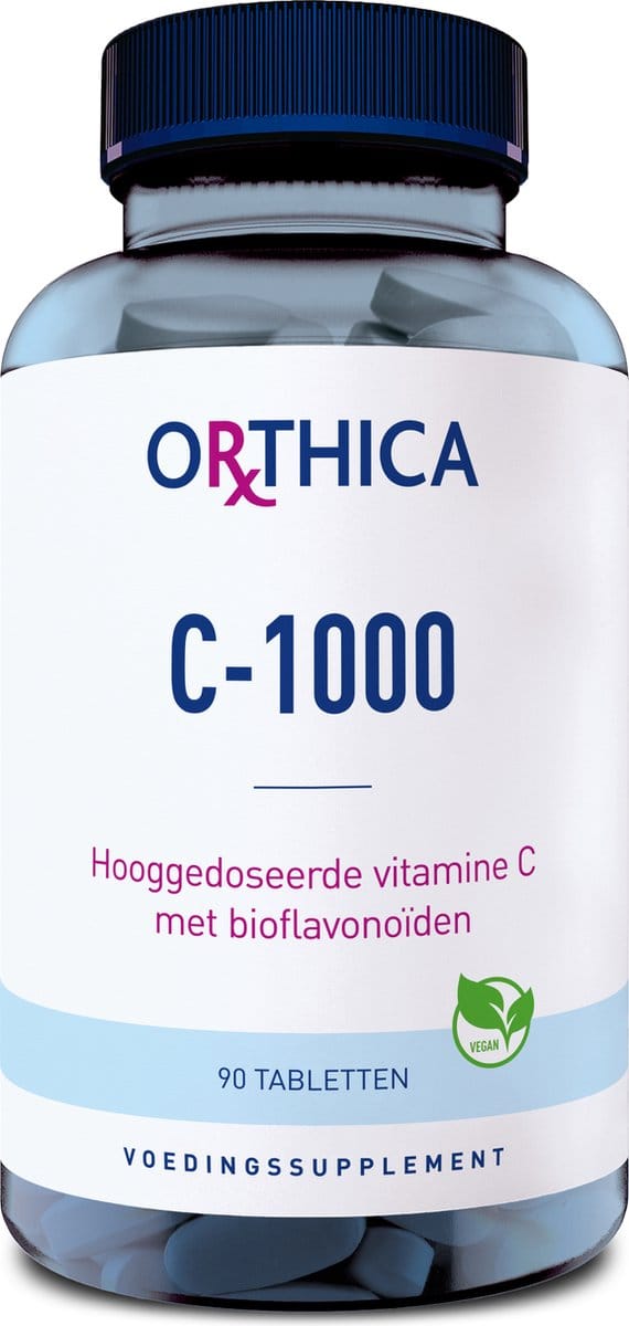 Orthica C-1000 - hoge dosering vitamine C - 90 tabletten
