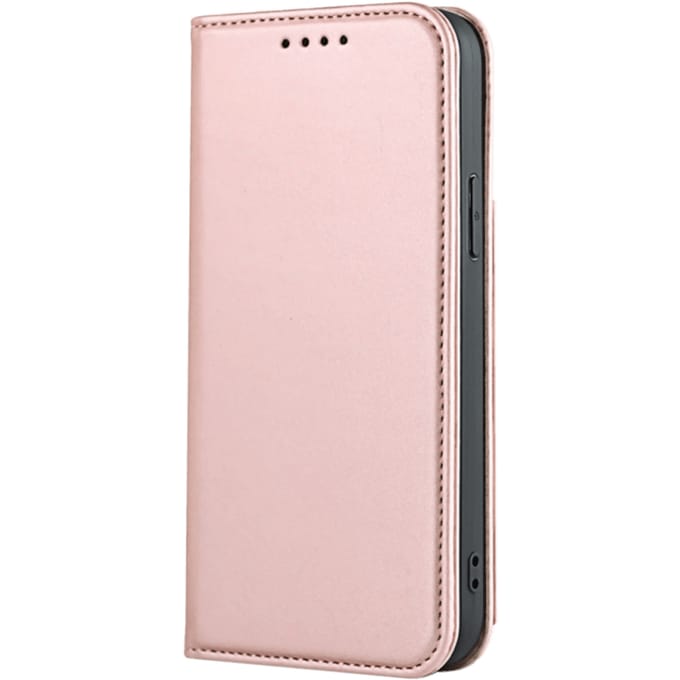 CaseBody  iPhone 12 Pro Max Lux Bookcase Hoesje Roségoud