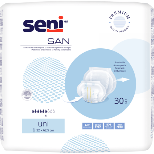 Seni San Uni - 4 pakken van 30 stuks