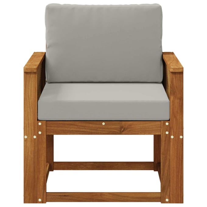 vidaXL - Buiten - Midden - Sofa - Massief - Acacia - Hout - Naturel