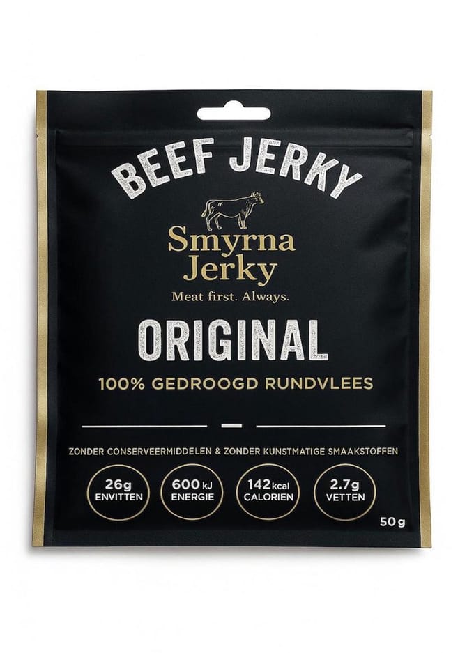 Beef Jerky Original – 100% Rundvlees – 3 x 50g