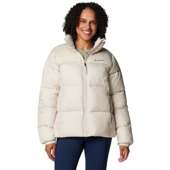 Columbia Puffect II Full Zip Jacket 2090291278, Vrouwen, Beige, Jasje, maat: L