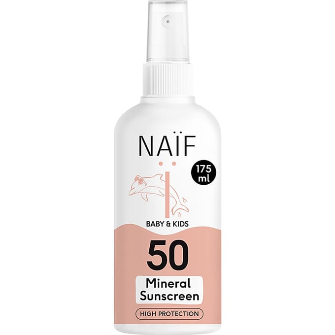 Naïf Baby & Kids Zonnebrand Spray SPF50 175ml