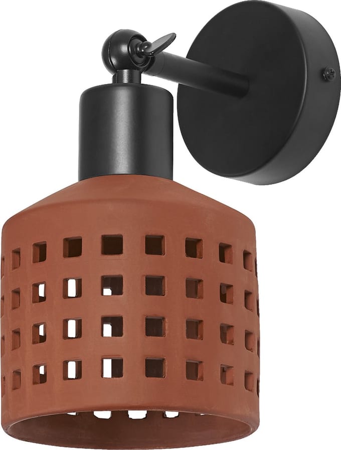 LEDVANCE Decor Clay Windows Wandlamp 1XE27 Bruin