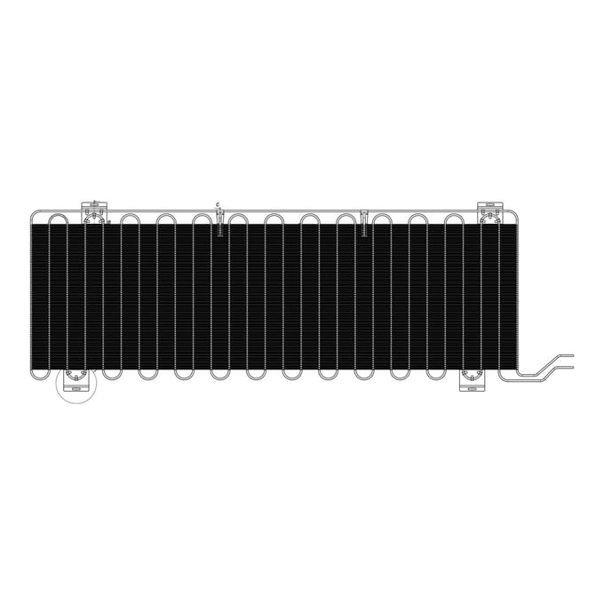 AEG condensator, 524x1350mm 140166747067