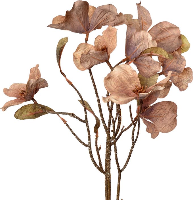 Clayre & Eef Kunstbloem 72 cm Beige Kunststof