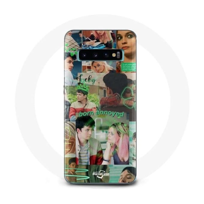 Case voor Samsung Galaxy s10 plus seksuele voorlichting Maeve Wiley en Otis Milburn