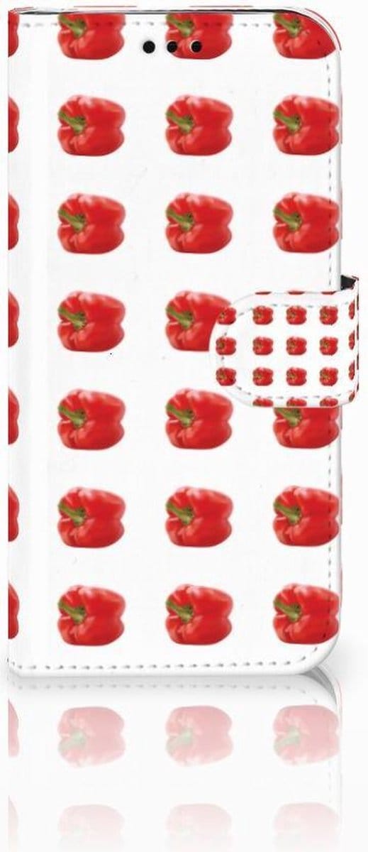 Samsung Galaxy J5 2017 Book Cover Paprika Red