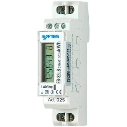 ENTES ES-32LS ES-32LS kWh-meter 1-fase Digitaal Conform MID: Nee Piece 1 stuk(s)