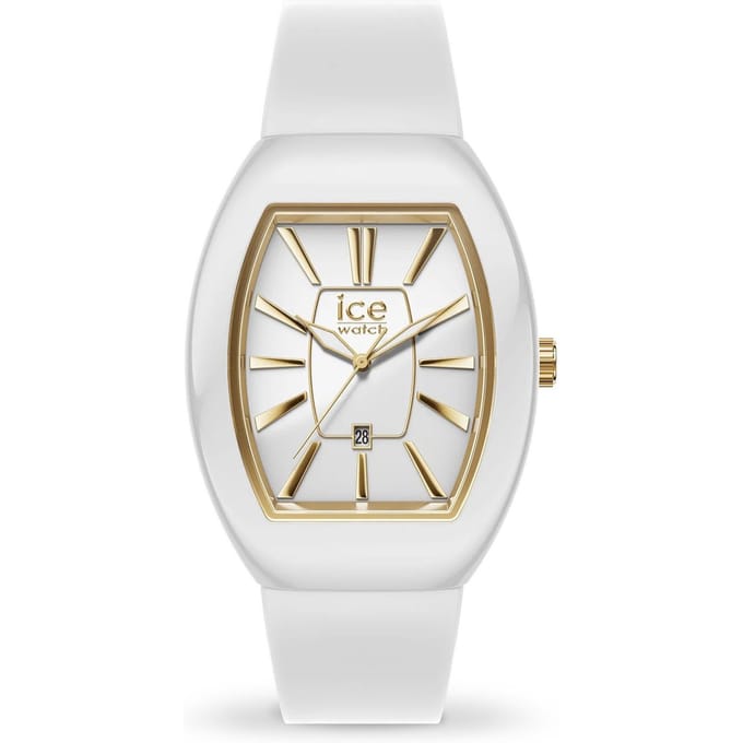Ice Watch Ice Boliday - Dome - Wit Gouden Dameshorloge 024034