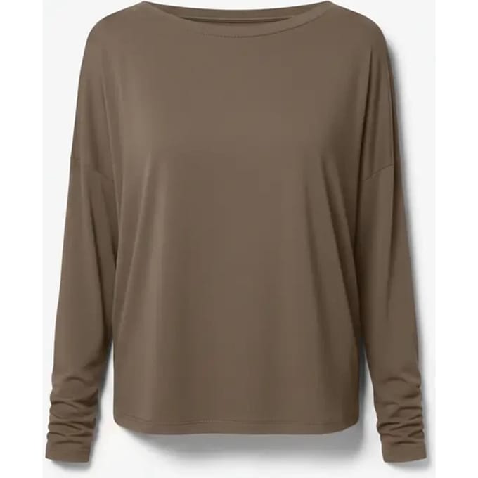 Viscose Oversize Longsleeve KHAKI