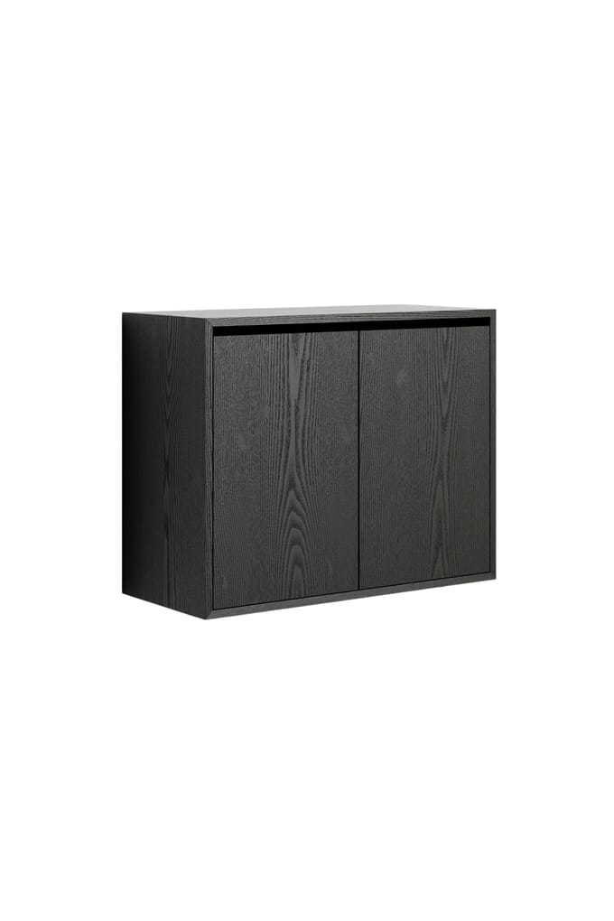 New Works New Works Cabinet Tall w. Doors - zwart / essen
