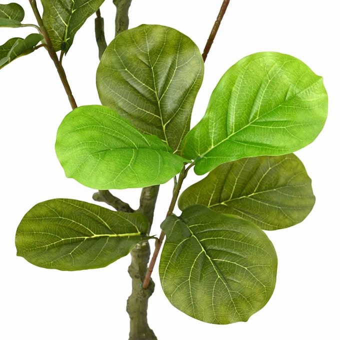 vidaXL - Kunstficussenboom - 30 - blaadjes - 125 - cm - groen