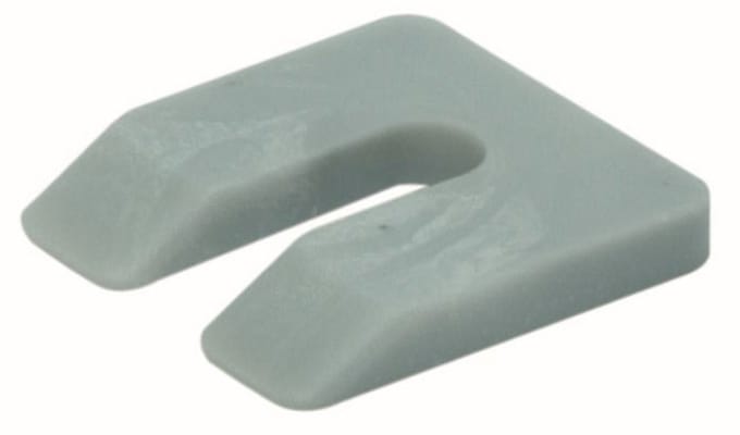 Uitvulplaatjes 7Mm 50X50mm Grijs Knst Zak A 48 St - 48 stuks