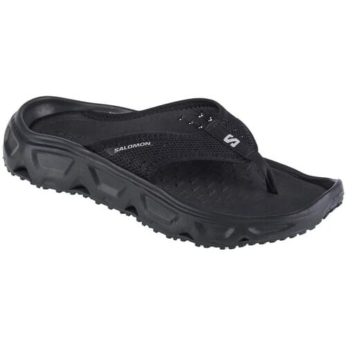 Salomon REELAX BREAK 6.0 - Dames Slippers - BLACK / BLACK / ALLOY - 38