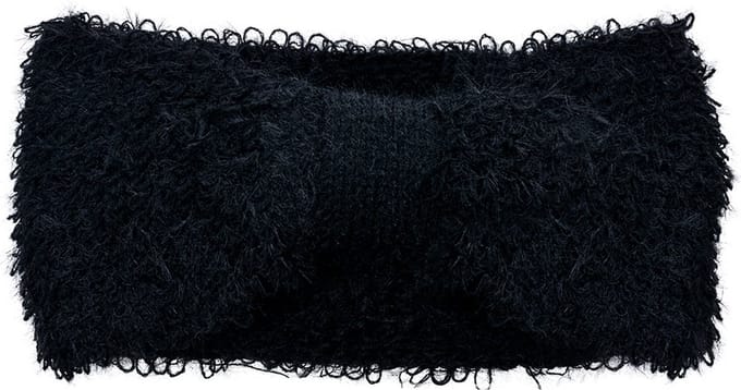 Clayre & Eef Hoofdband Vrouwen 10x22 cm Zwart Synthetisch