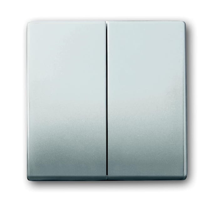 ABB Busch-Jaeger Pure Roestvrij Staal Schakelelement/Centrale Plaat - 2CKA001751A2962 - E2K4R