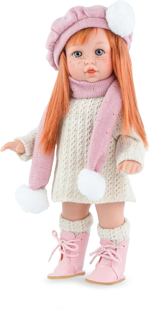 Marina - Pau pop Sue Petit Soleil 30cm - speelgoedpop voor kinderen.