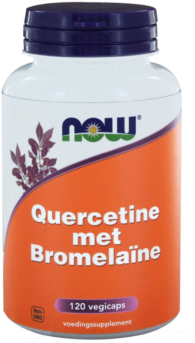 Now Quercetine with Bromelain Capsules 120 st